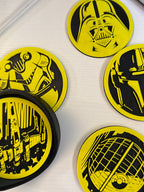 Star battle coasters