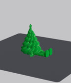 Sitting holiday tree