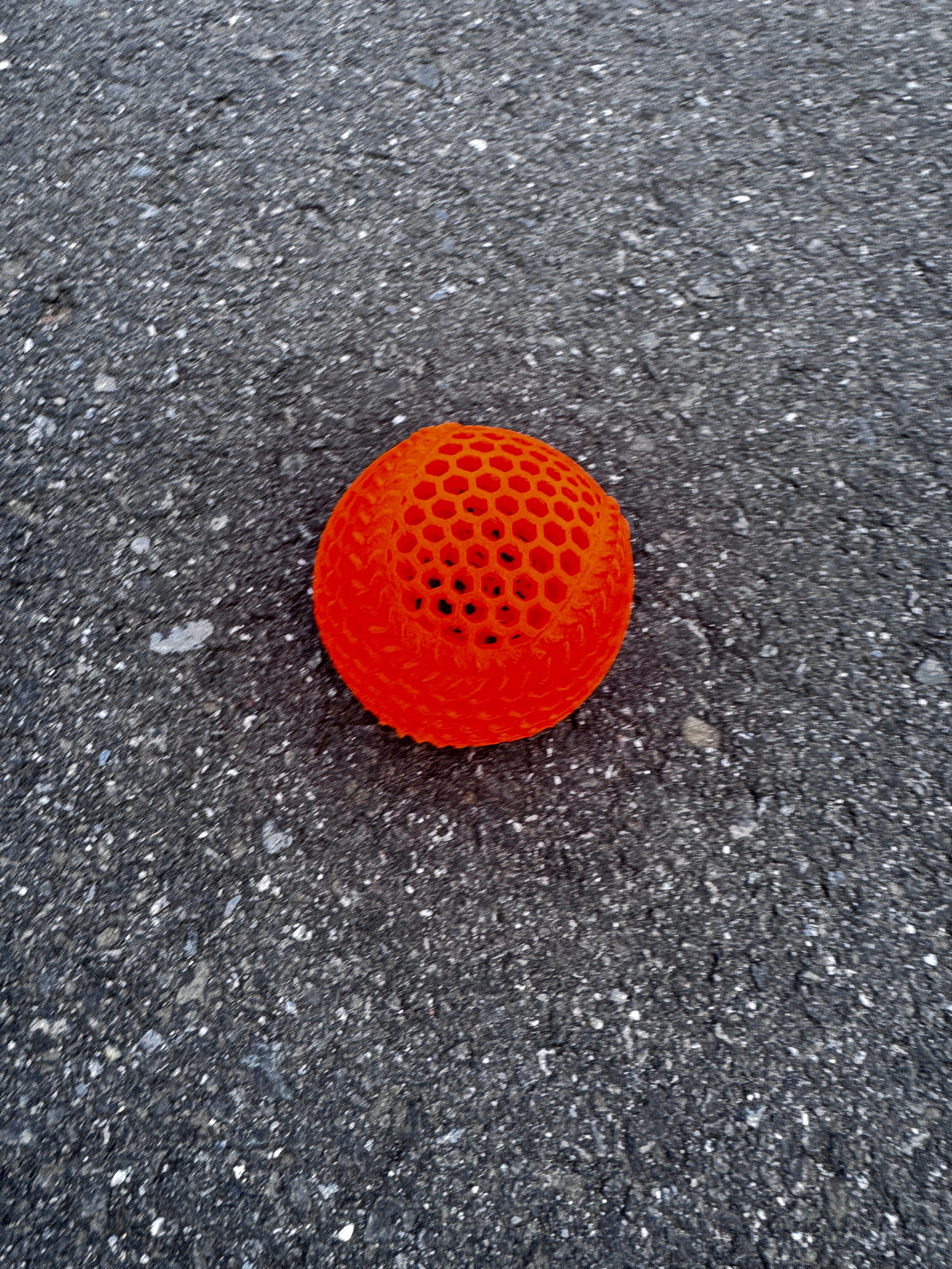 3-D printed baseball