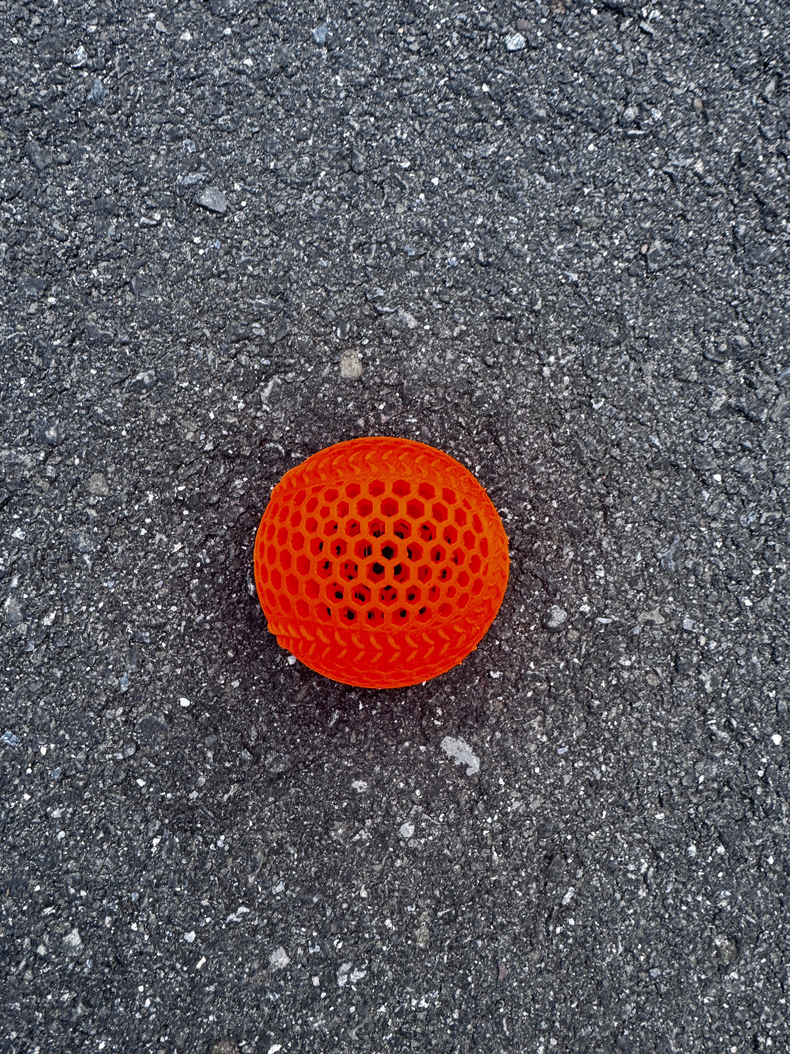 3-D printed baseball