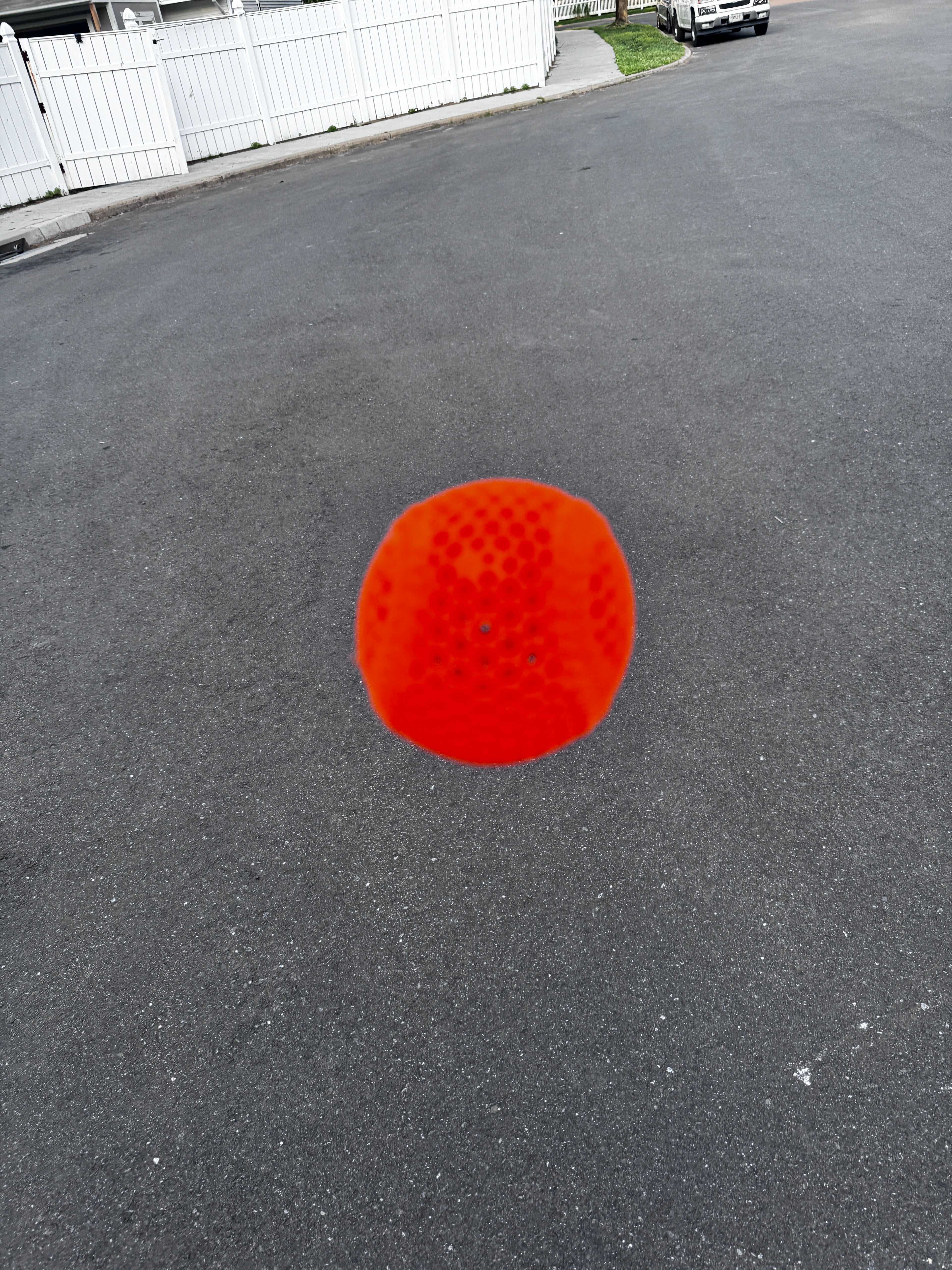 3-D printed baseball