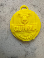 Lacrosse Bear keychain/necklace
