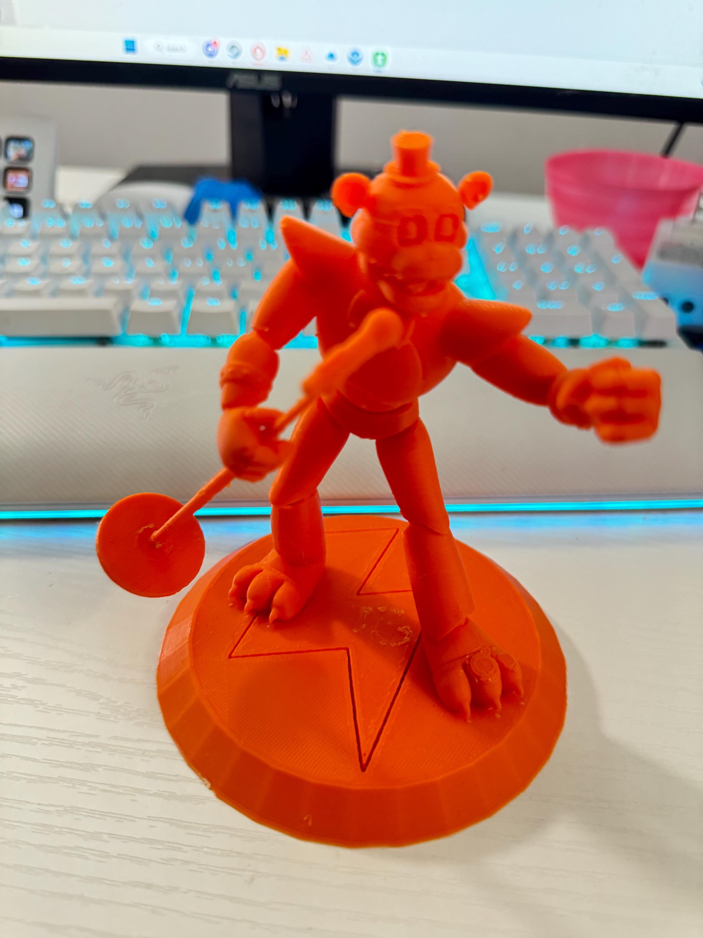Rock Freddy Statue